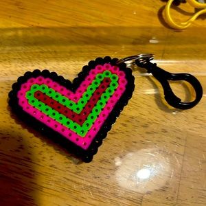 Heart keychain